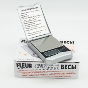 Весы электронные карманные Fleur EHA121-31P - купить в магазине на диване. Цены в Омске