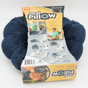 Подушка для путешествий Total Pillow: подушка для самолета, дорожная подушка для шеи:  купить в интернет магазине Домашний магазин Омска, доставим товар курьером по Омску