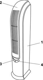 Воздухоочиститель-ионизатор АТМОС HG-502